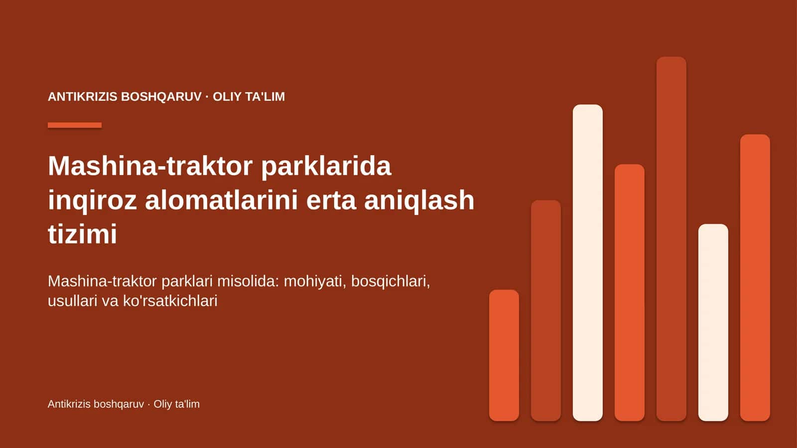 mashina traktor parklarida inqiroz alomatlarini erta aniqlash tizimi 9180 1