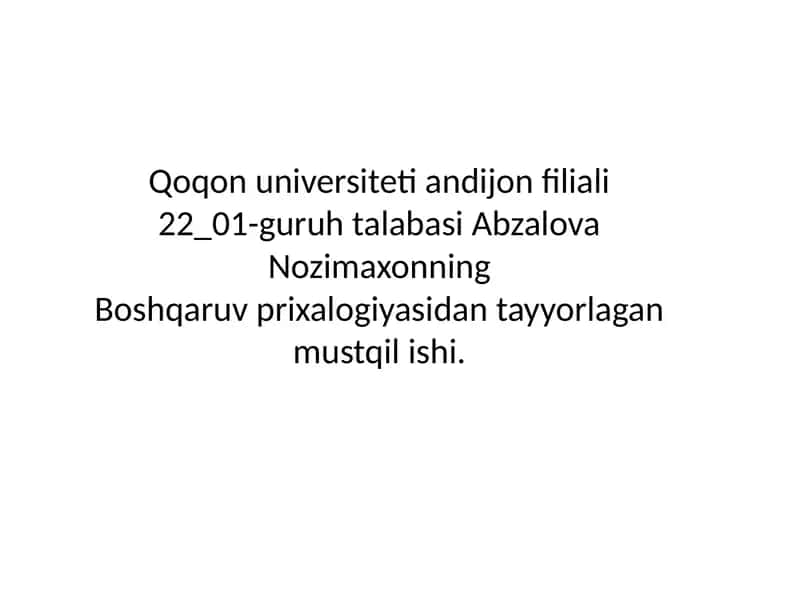 Menejerlik 1