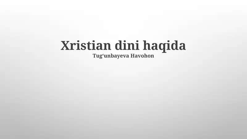 Muqaddas Uch Birlik 1