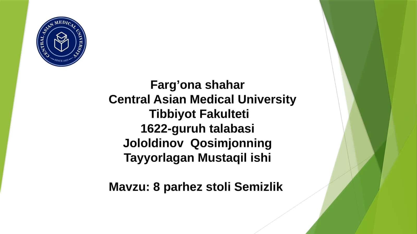 Farg’onashahar 1