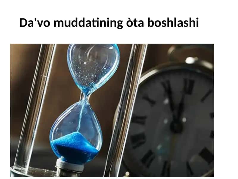 Da'vomuddatiningòtaboshlashi 1