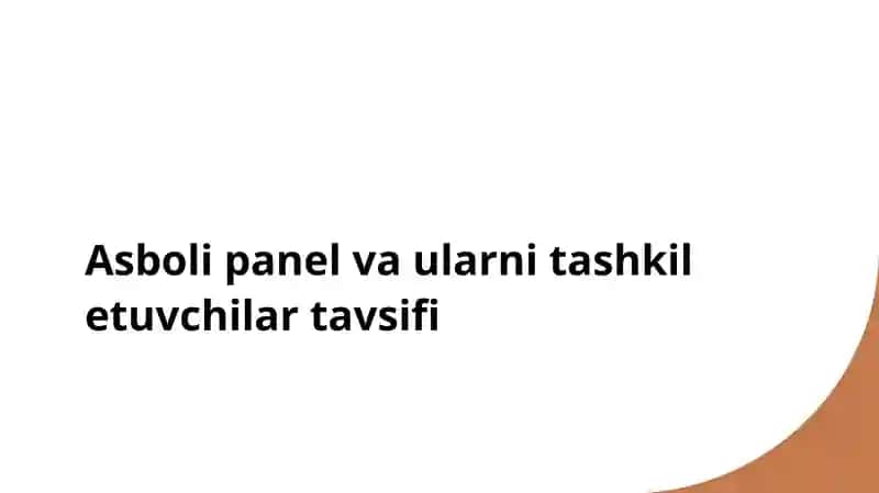 Quyosh panelini tashkil etish 1