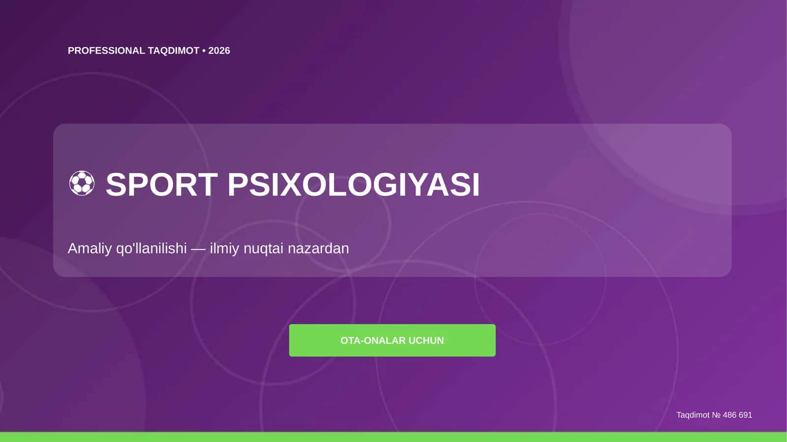 SPORT PSIXOLOGIYASI 1