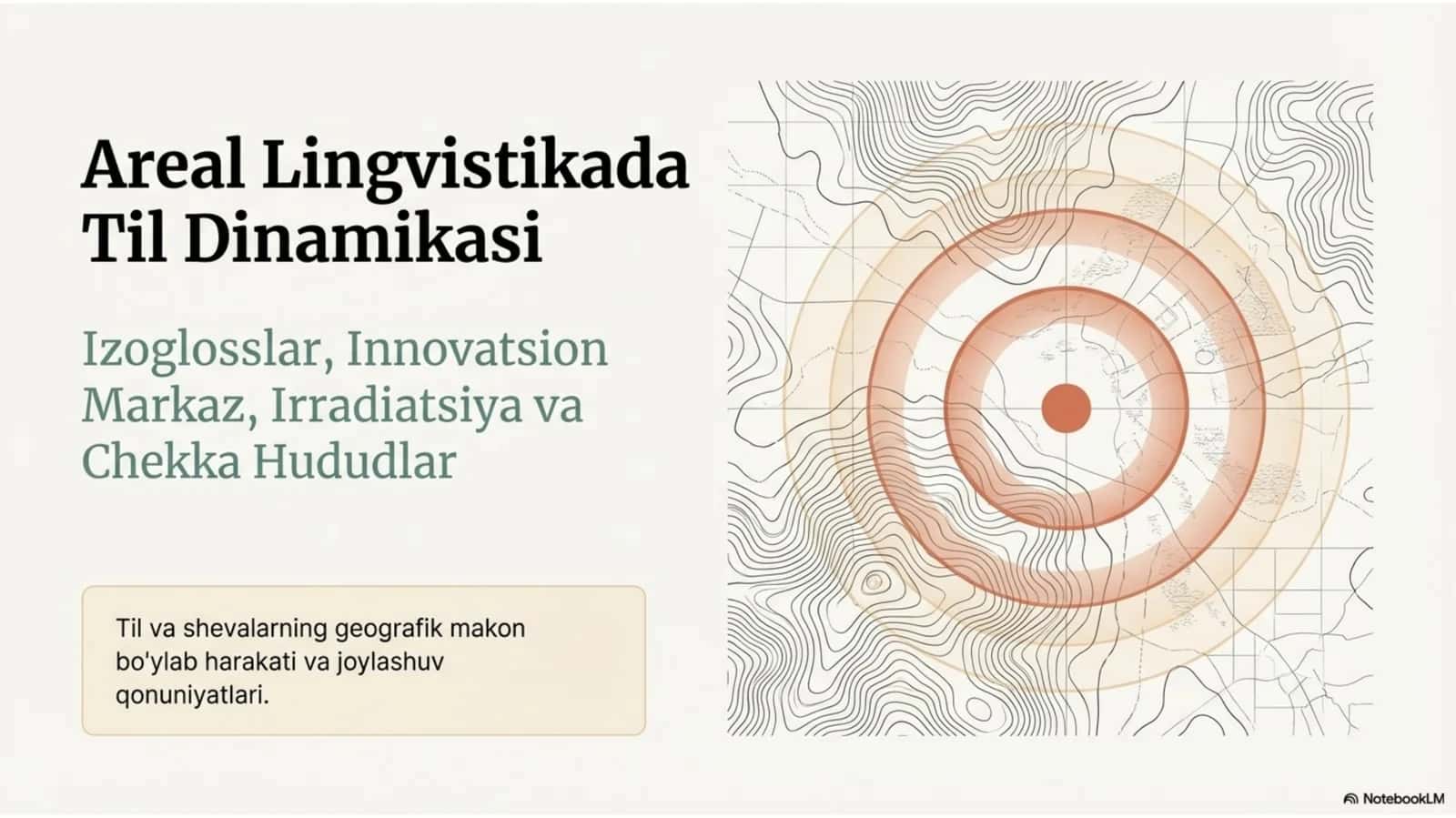 Areal lingvistikada til dinamikasi 1