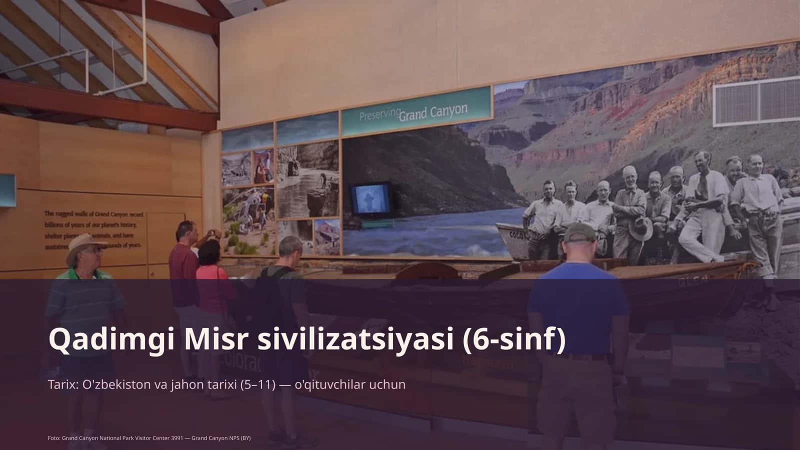 Qadimgi Misr sivilizatsiyasi (6-sinf) 1