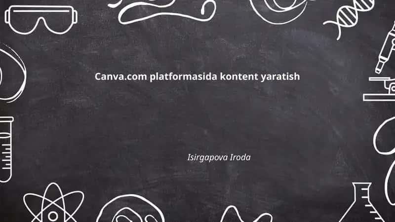 Canva.com platformasida kontent yaratish 1
