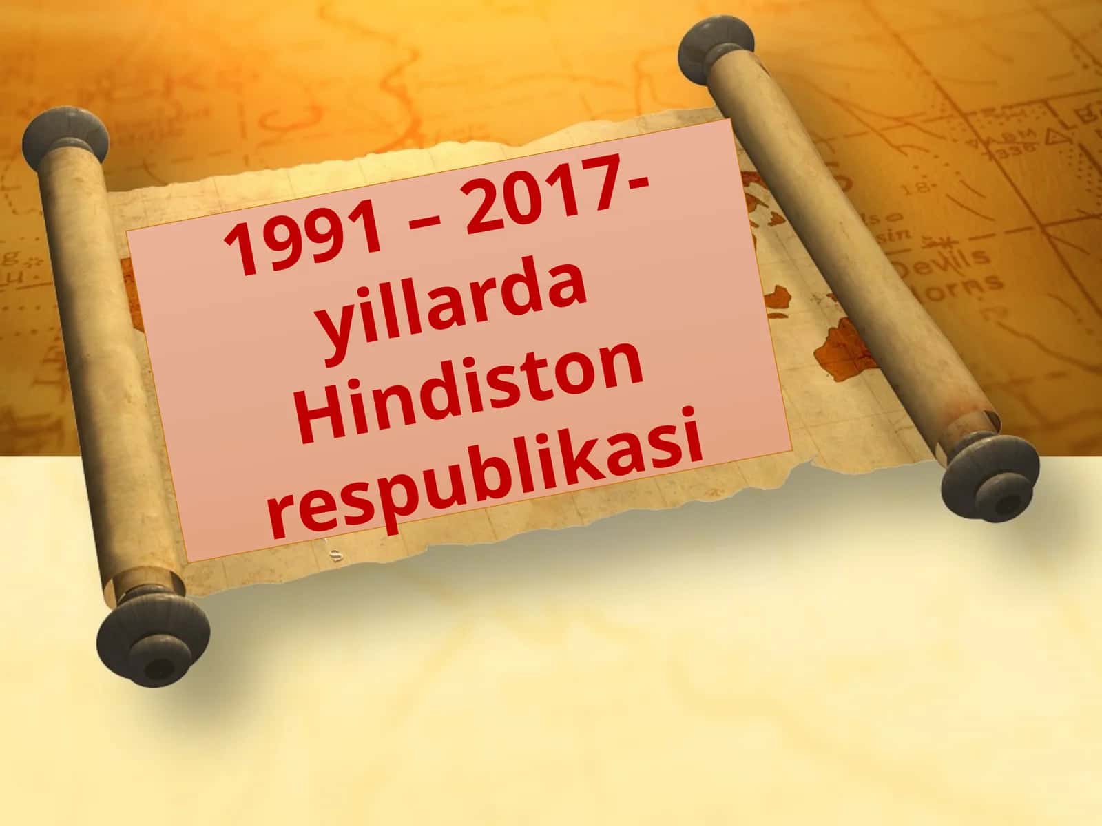 Hindiston Respublikasi 1991 – 2017 yillarda 1