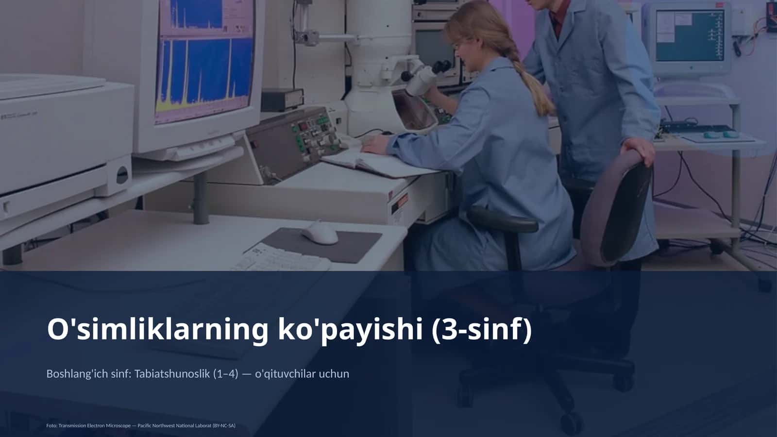 O'simliklarning ko'payishi (3-sinf) 1