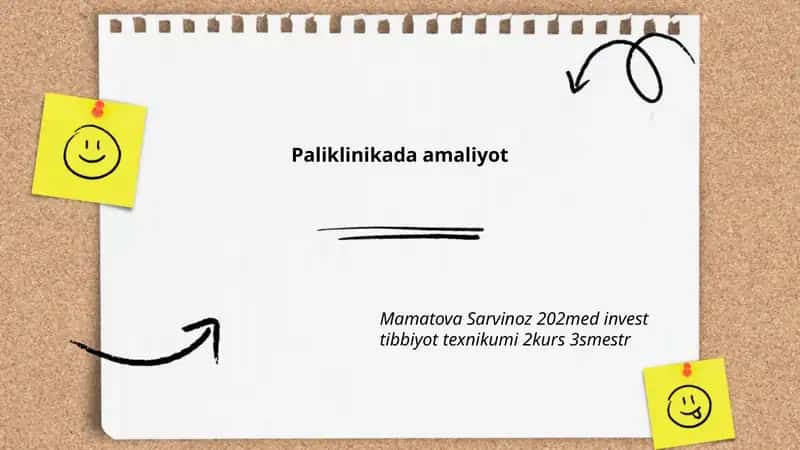 Poliklinikada amaliyot 1