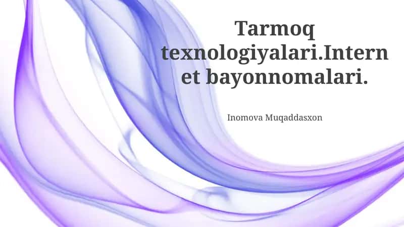 Firewall va Tarmoq Xavfsizligi 1