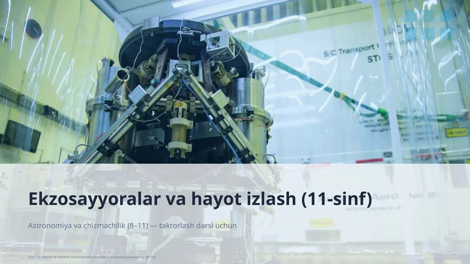 Ekzosayyoralar va hayot izlash 1