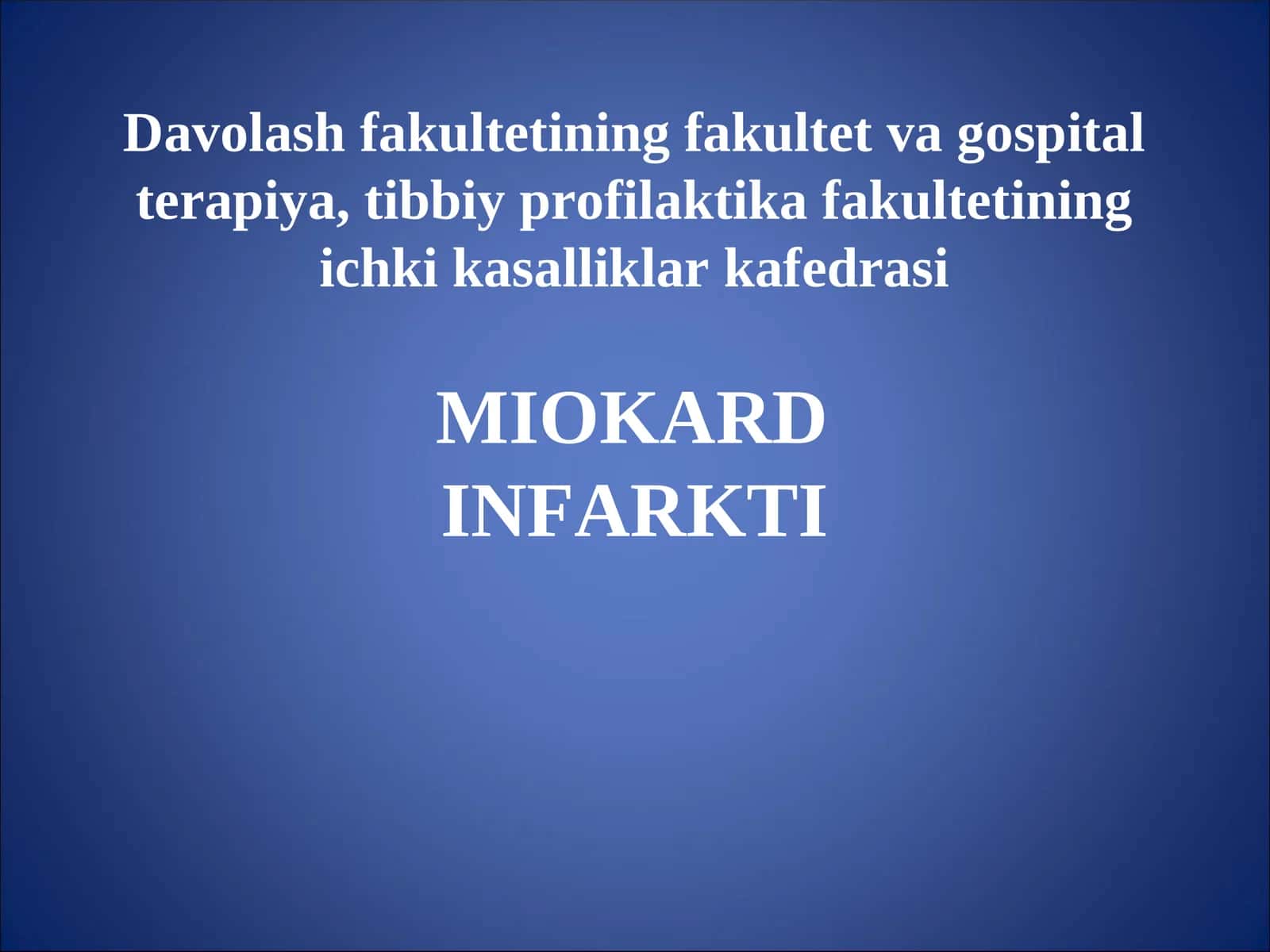 MIOKARDINFARKTI 1
