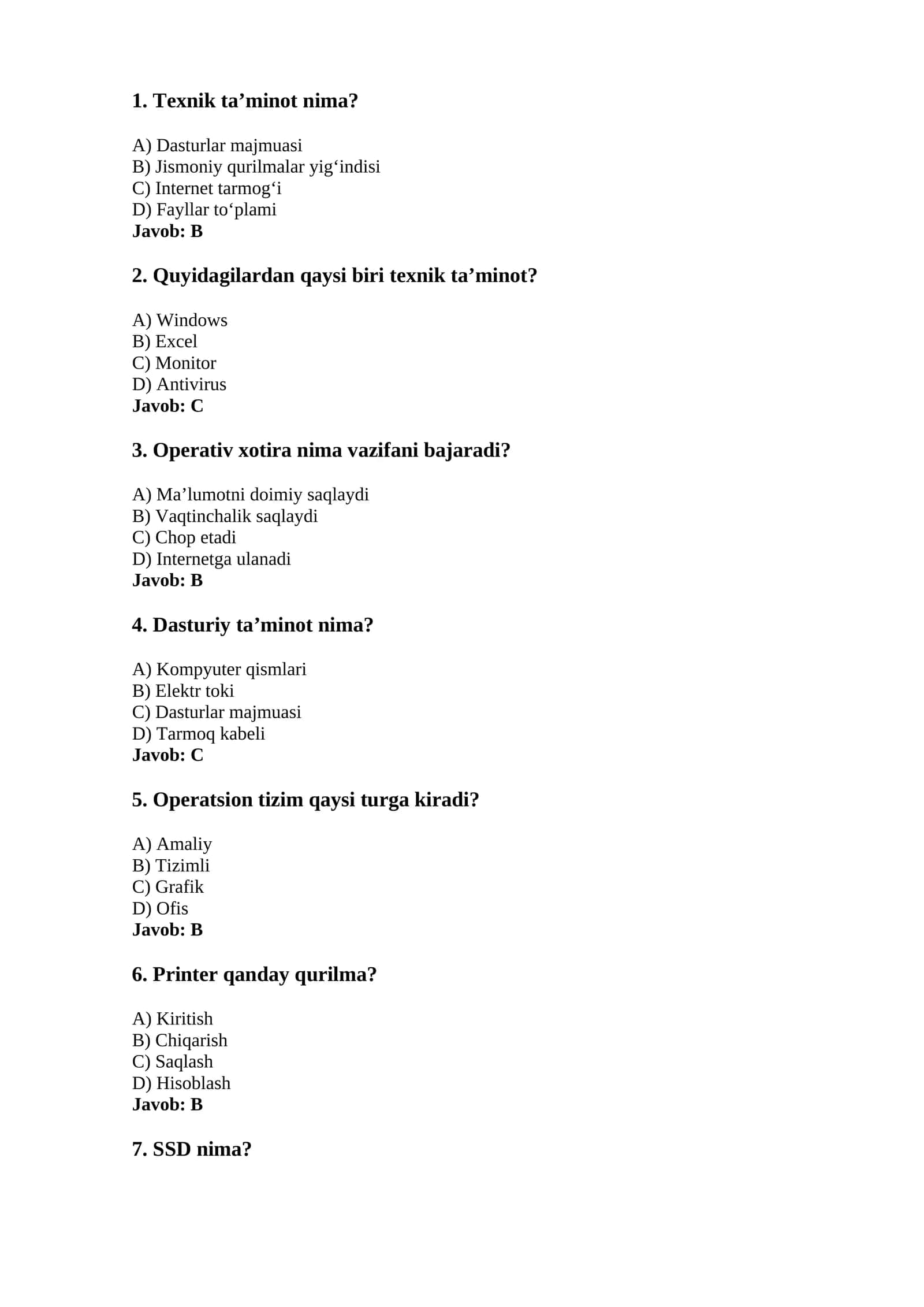 Texnik ta'minot 1