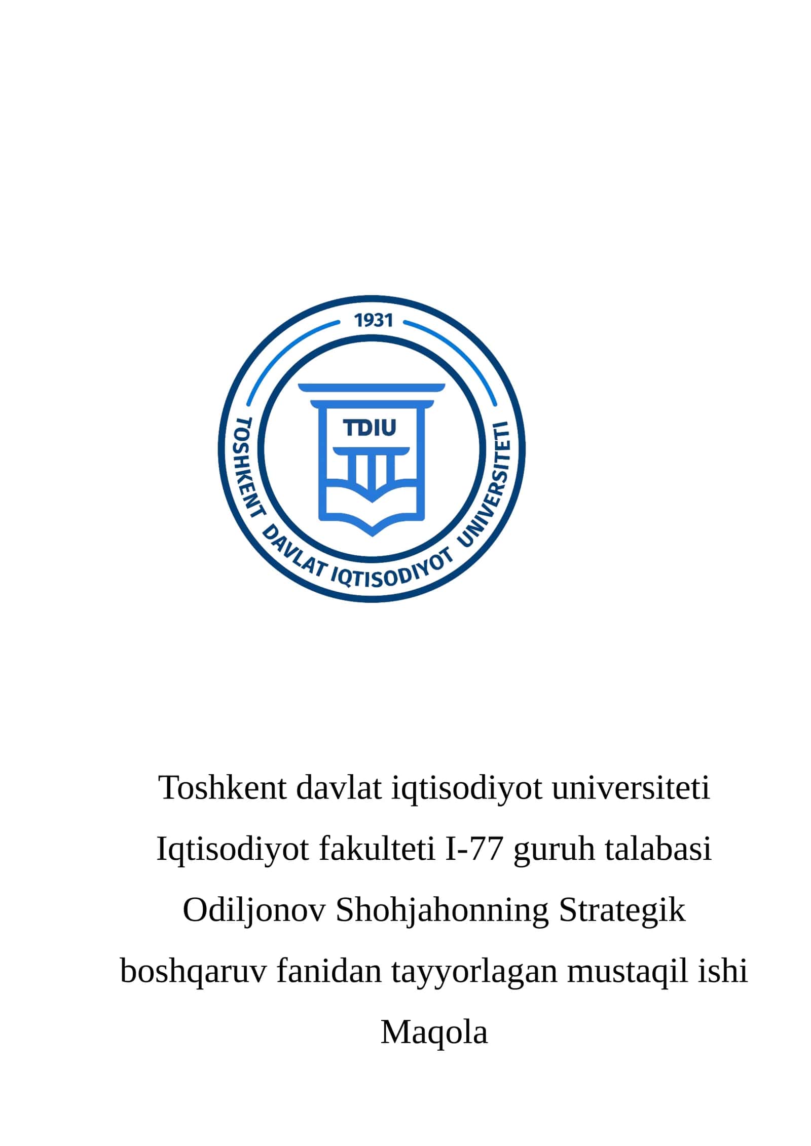 Resurslarga asoslangan yondashuv va raqobat ustunligi 1