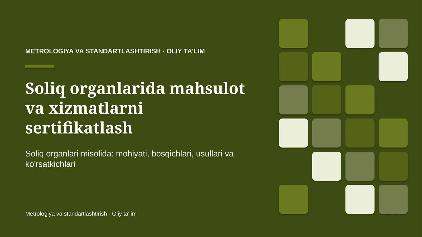 soliq organlarida mahsulot va xizmatlarni sertifikatlash 4176 1