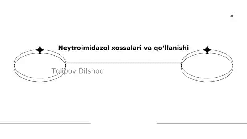 Neytroimidazol xossalari va qoʻllanishi 1