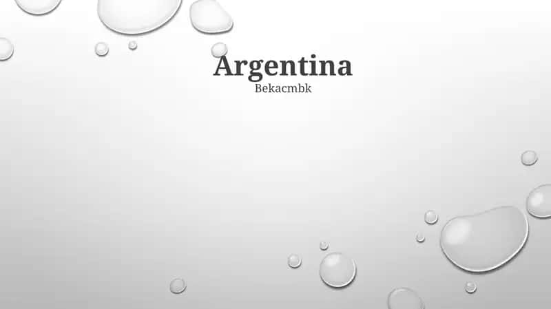 Argentina iqtisodiyoti 1