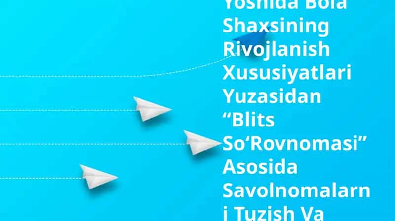 Kichik Maktab Yoshida Bola Shaxsining Rivojlanish Xususiyatlari 1