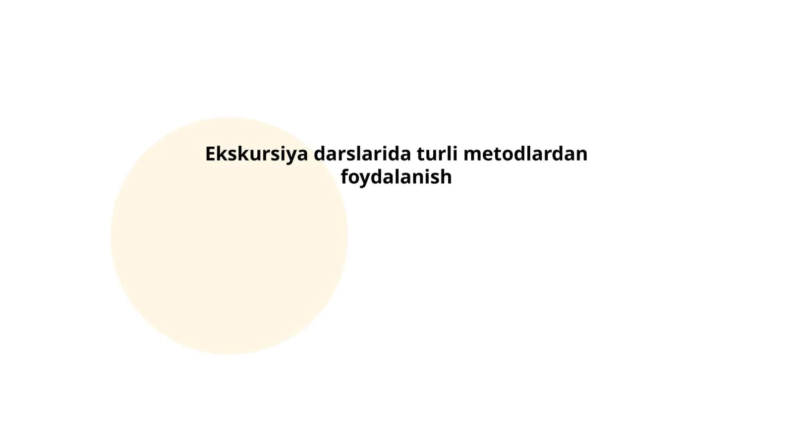 Ekskursiya darslarida interaktiv usullarni qo'llash 1