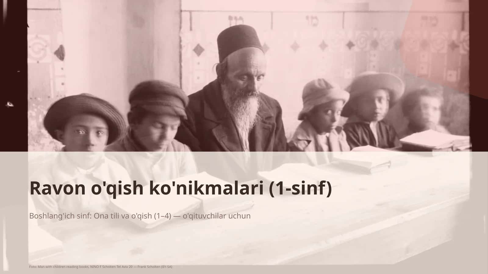Ravon o'qish ko'nikmalari (1-sinf) 1