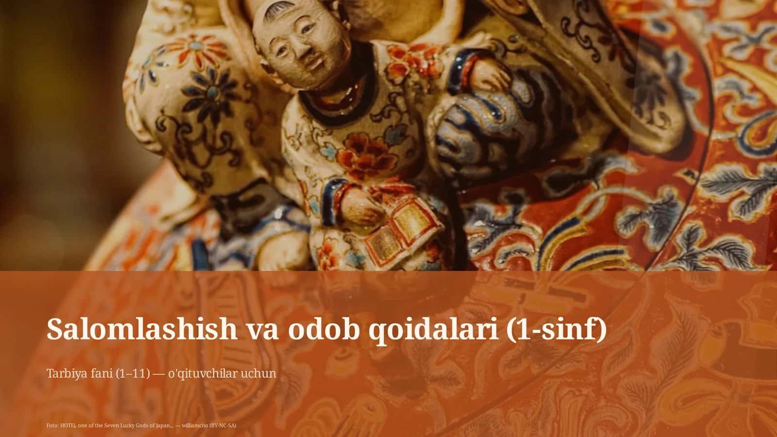 Salomlashish va odob qoidalari (1-sinf) 1
