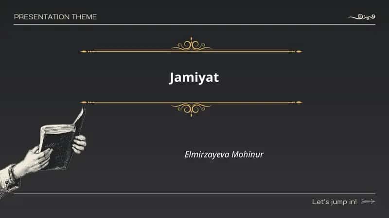 Jamiyat va davlat munosabatlari 1