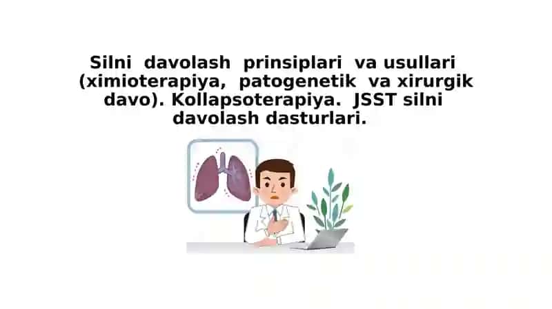 Silni davolash prinsiplari va usullari 1