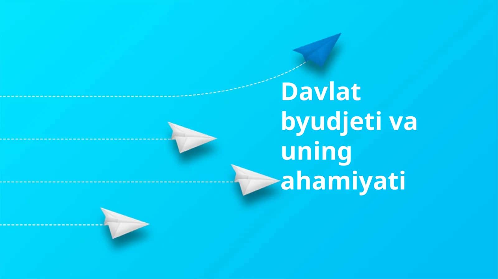 Davlat byudjeti va uning ahamiyati 1