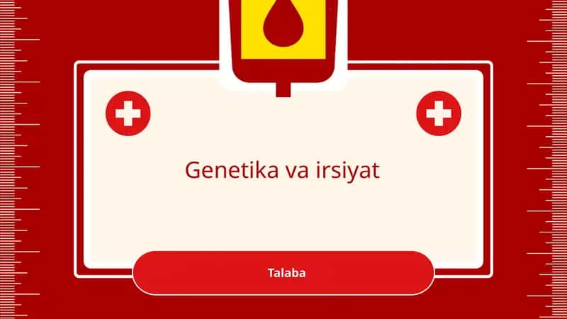 Genetika va irsiyat 1