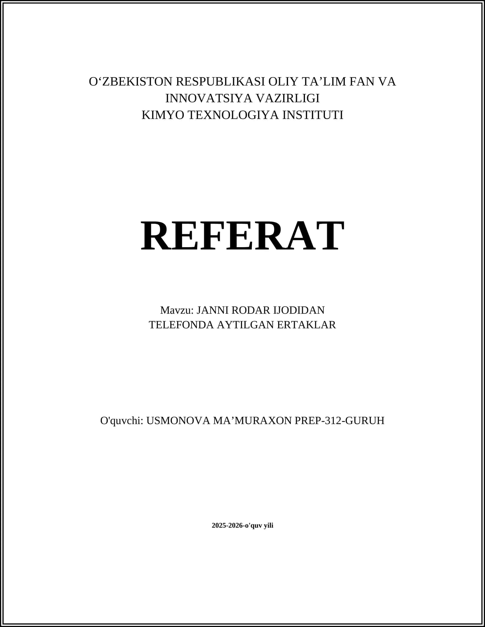 Telefonda Aytilgan Ertaklar 1