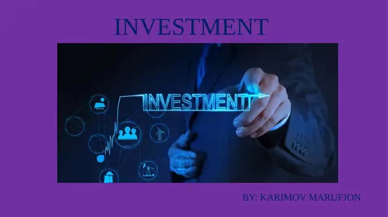 INVESTMENT 1