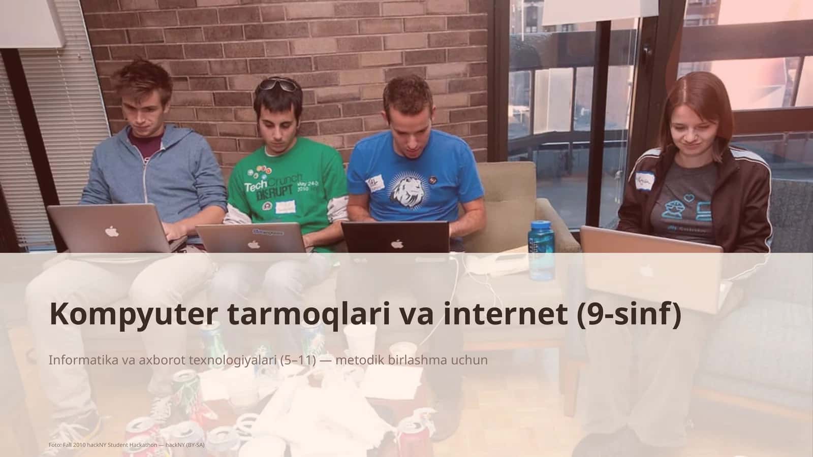Kompyuter tarmoqlari va internet (9-sinf) 1