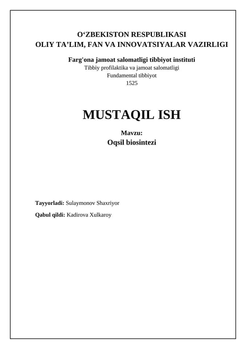 Oqsil biosintezi 1