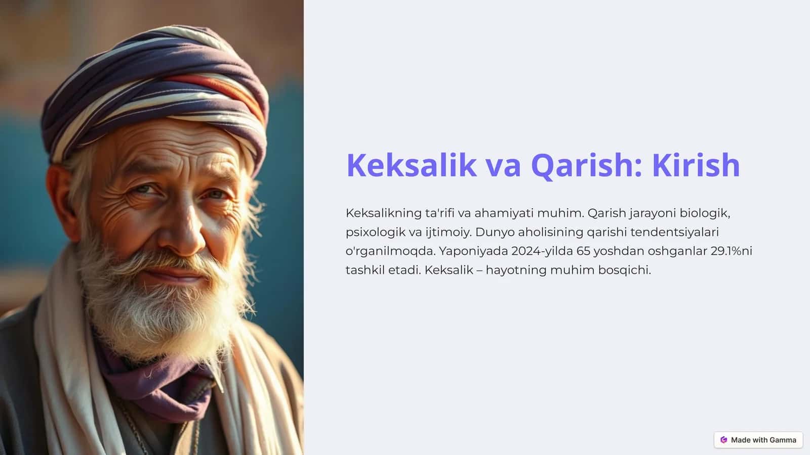 Keksalik va Qarish 1