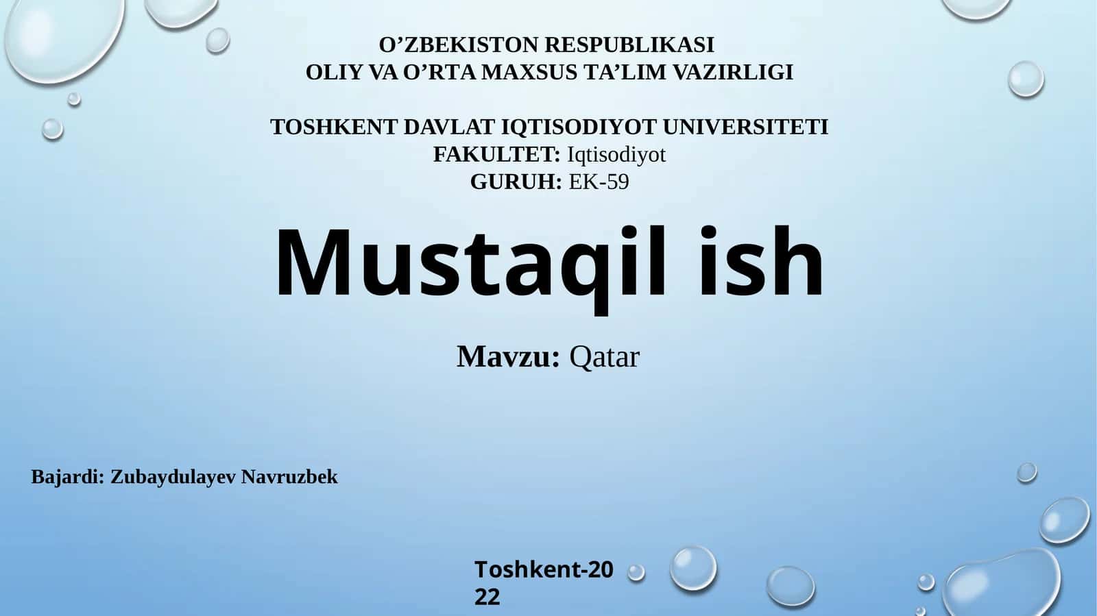 Qatar 1
