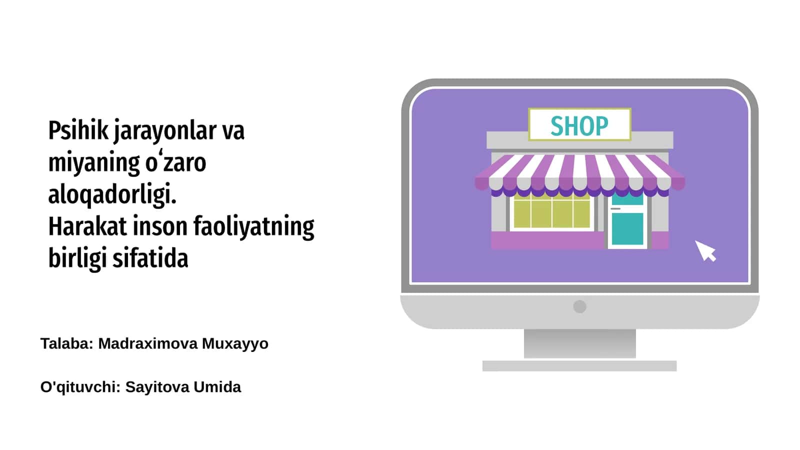 Psihik jarayonlar va miyaning oʻzaro aloqadorligi 1