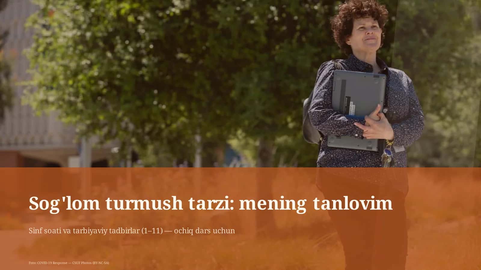 Sog'lom turmush tarzi: mening tanlovim 1