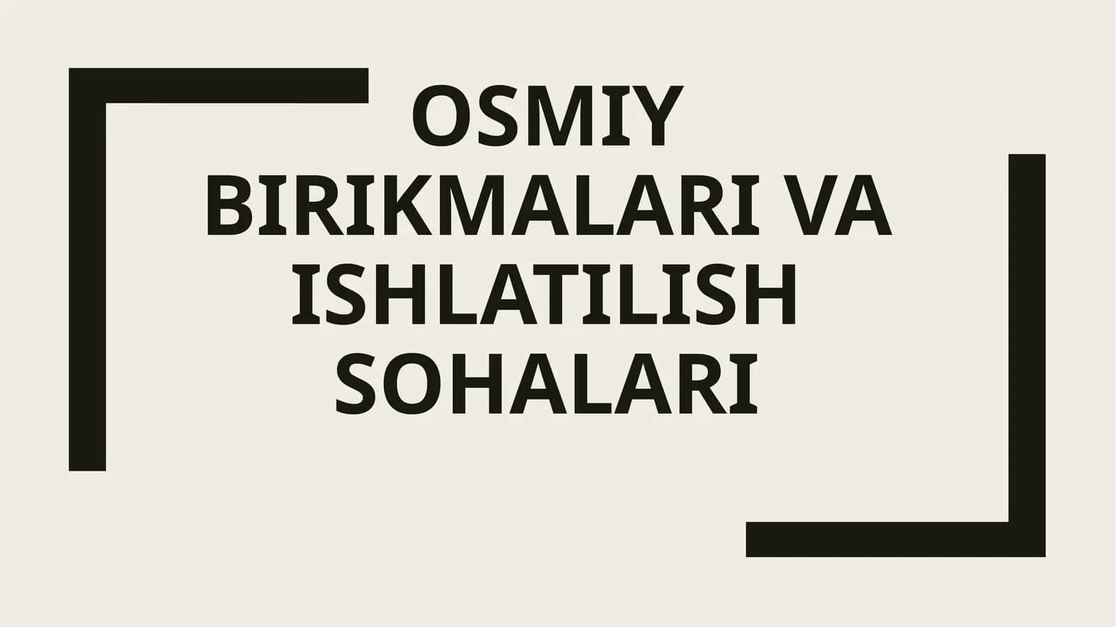 Osmiy birikmalari 1