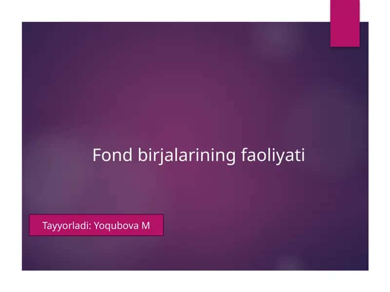 Fondbozoriningasosiytushunchalari 1
