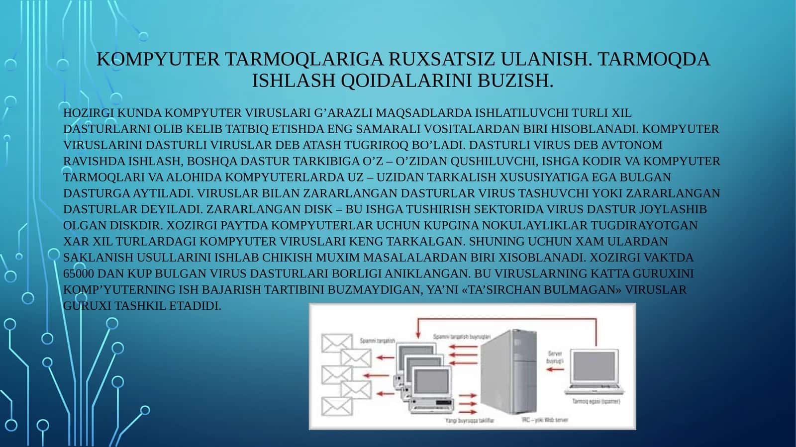 Kompyuter viruslarini belgilash 1