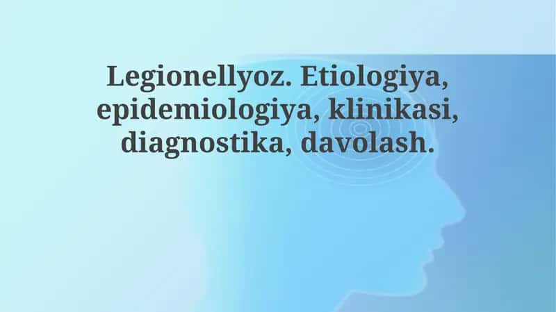 Legionellyoz 1