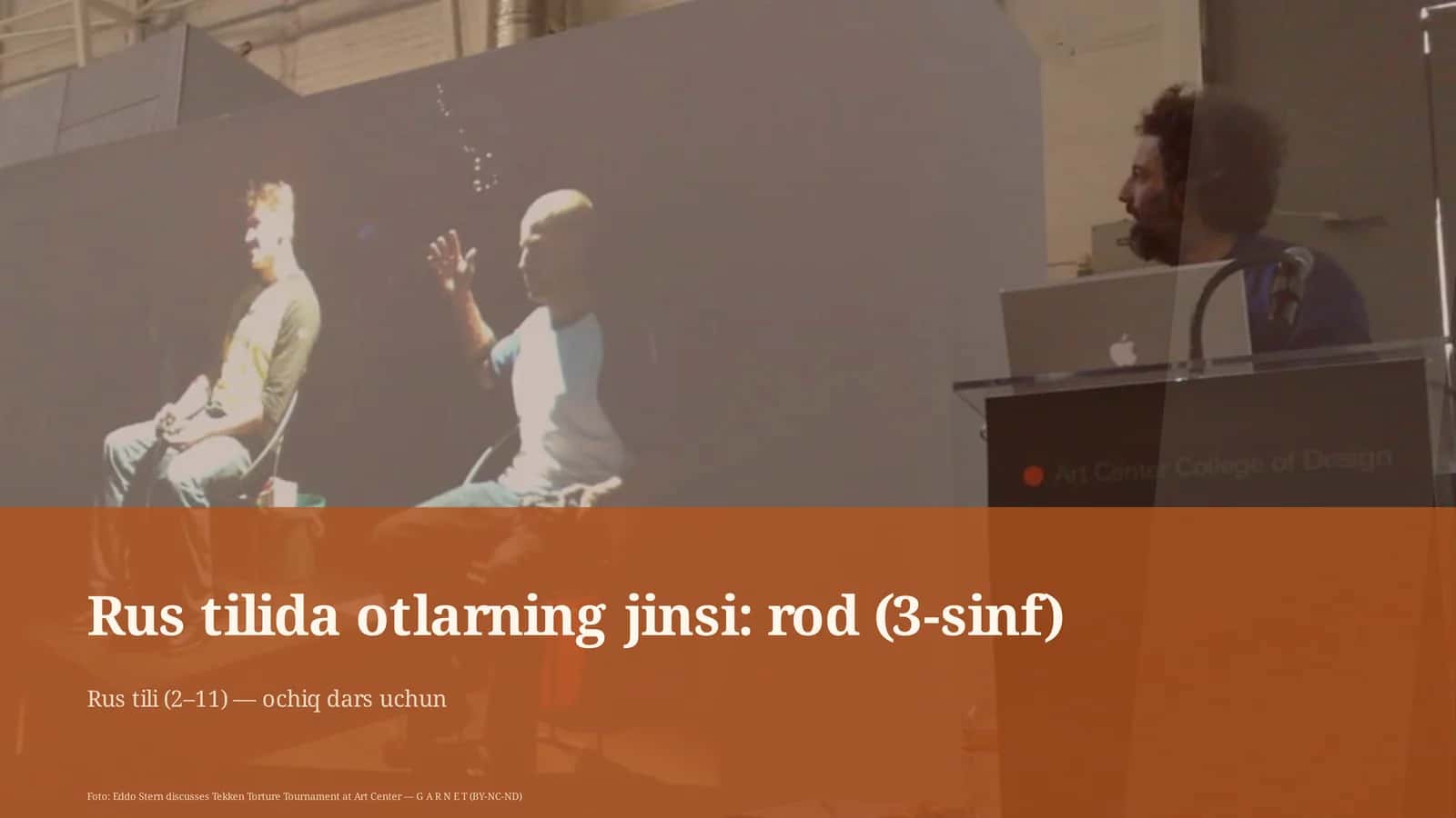 Rus tilida otlarning jinsi: rod (3-sinf) 1