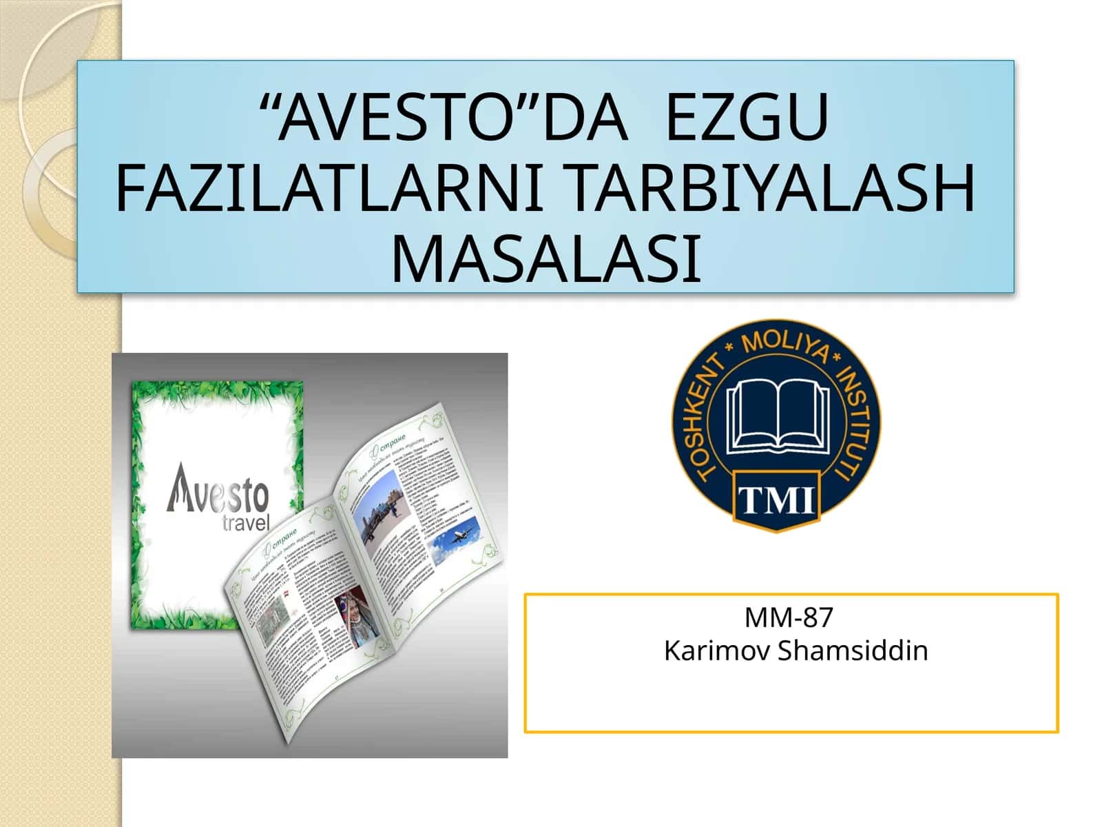 AVESTO 1