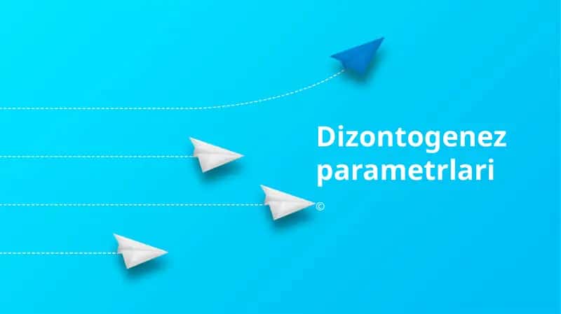 Dizontogenez parametrlari 1
