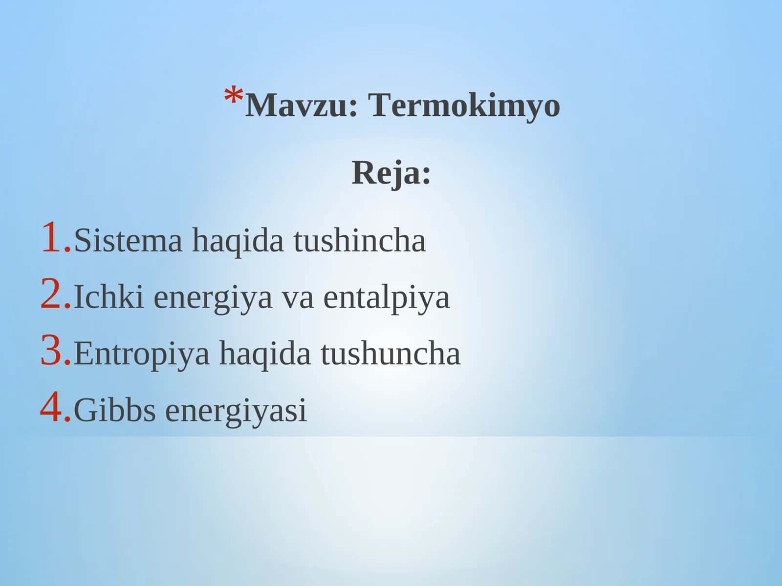 Termokimyo 1