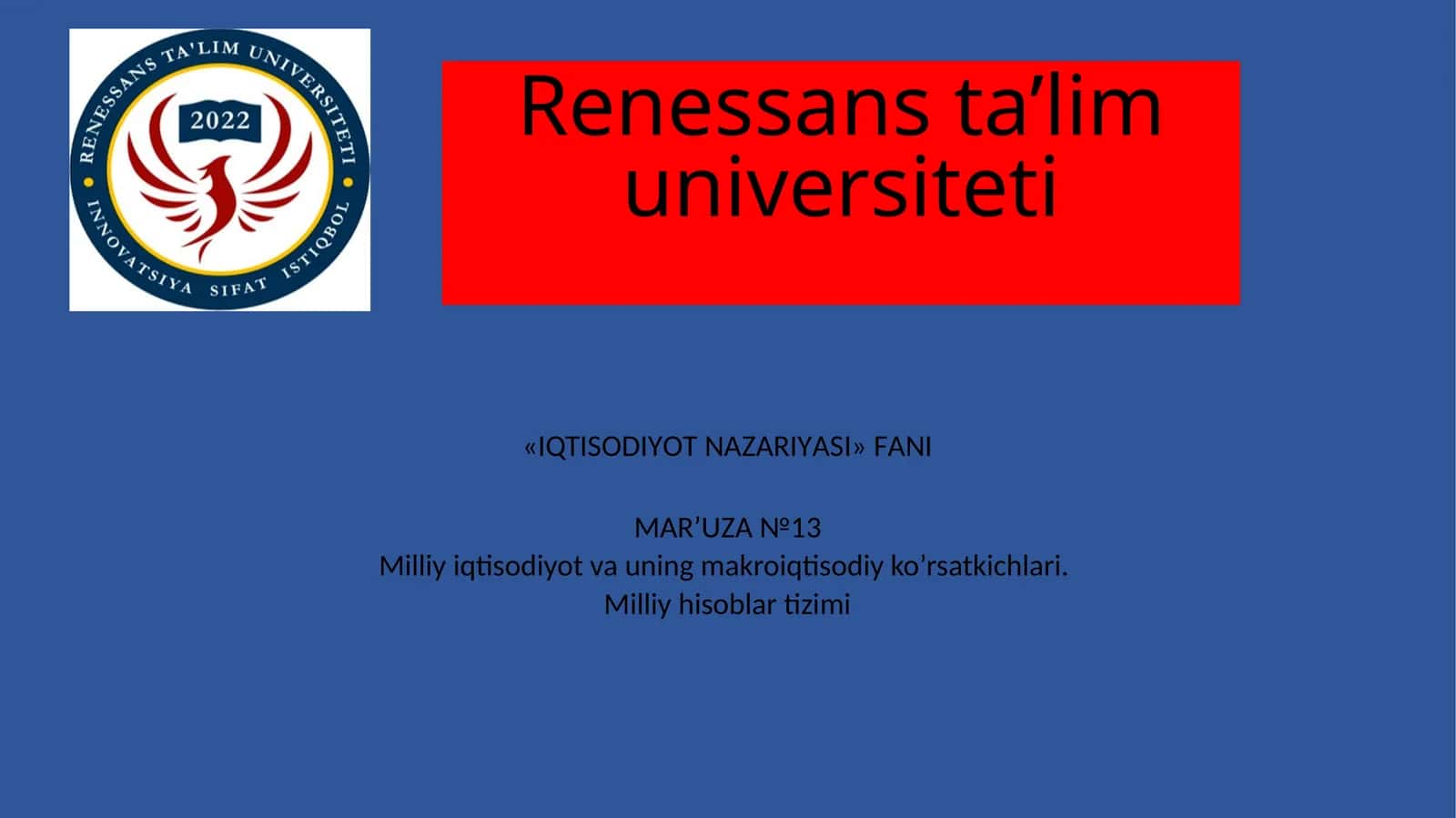 IQTISODIYOT NАZАRIYАSI 1