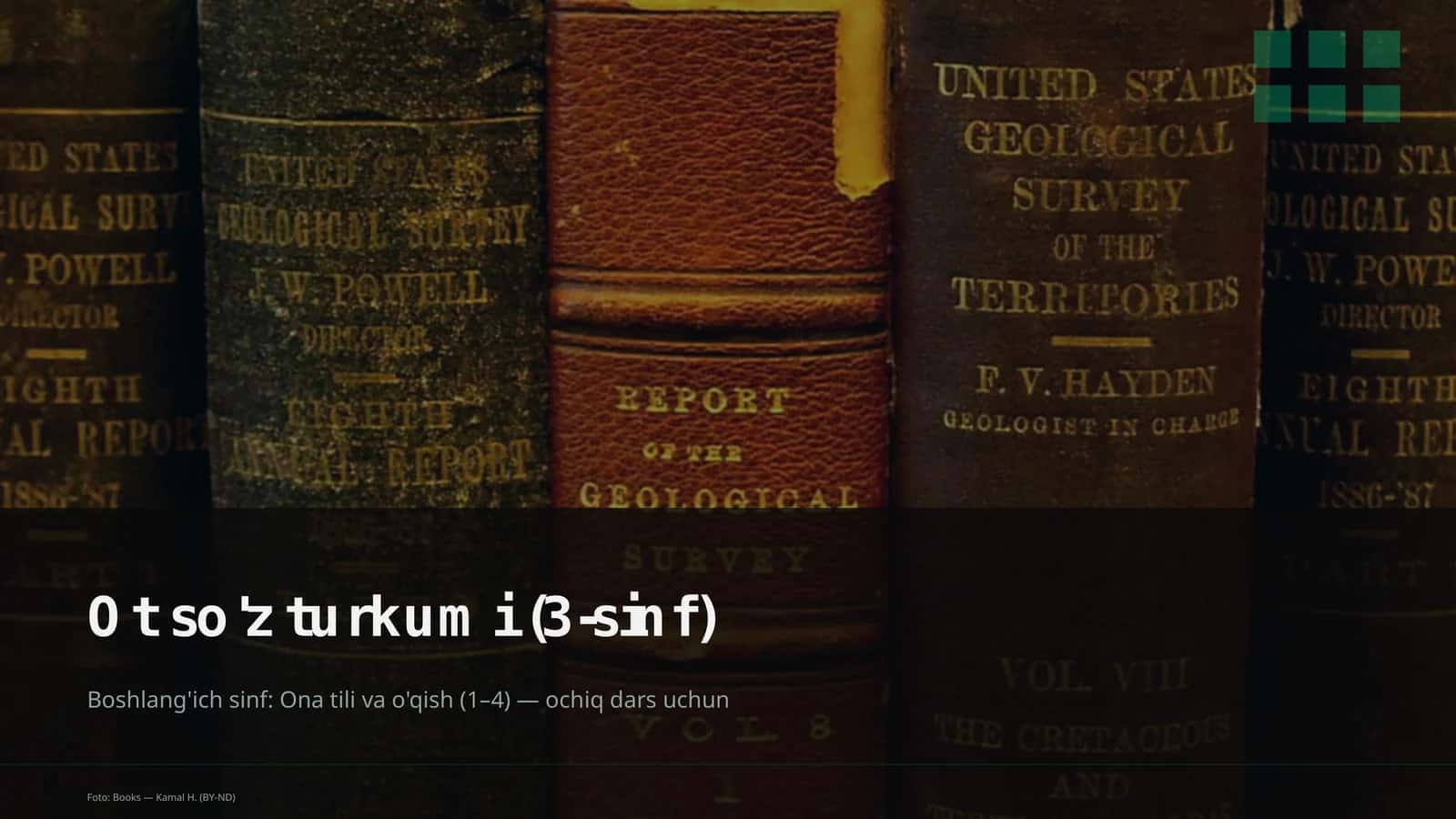 Ot so'z turkumi (3-sinf) 1