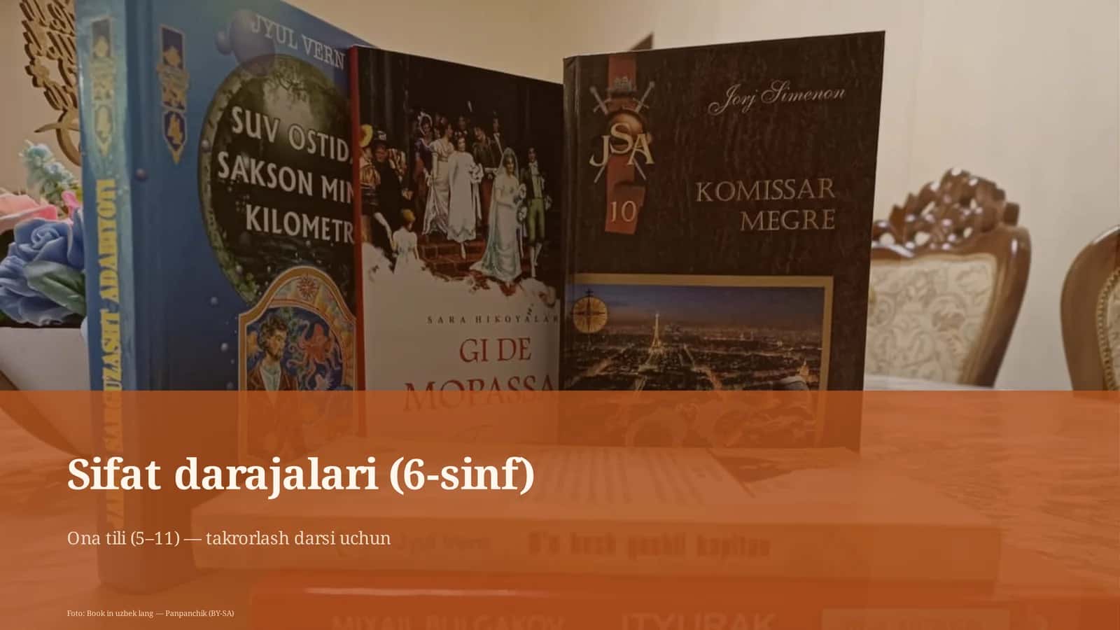 Sifat darajalari (6-sinf) 1