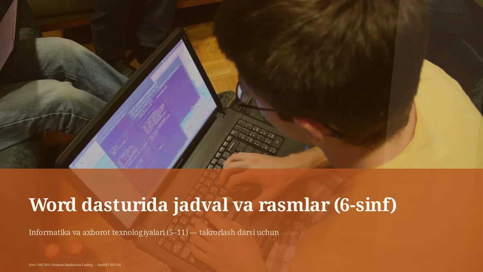 Informatika va axborot texnologiyalari (5–11) — takrorlash darsi uchun 1