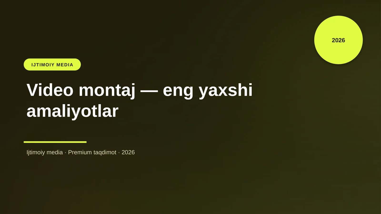 IJTIMOIY MEDIA 1
